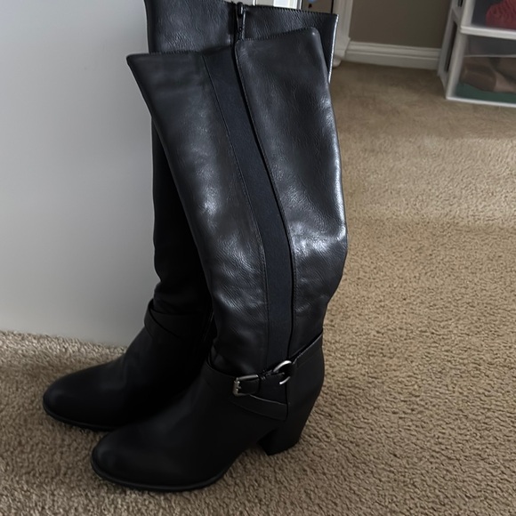 SOUL Naturalizer Black Over the Knee Boots - Picture 2 of 3